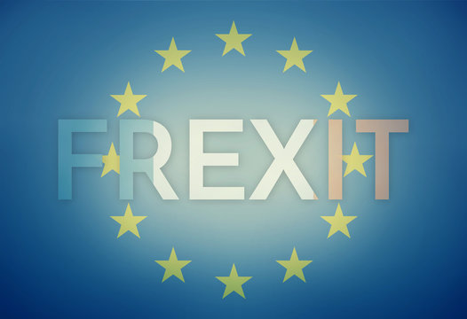 Europe French Frexit Background