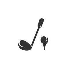 Vector Golf icon isolated on a white background