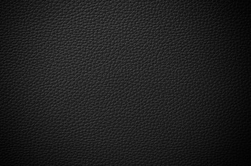 Black leather texture background