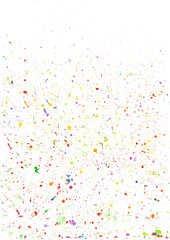 Abstract color splash vector background