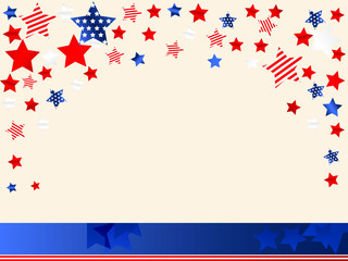 Fototapeta premium US patriotic background