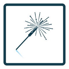 Party sparkler icon