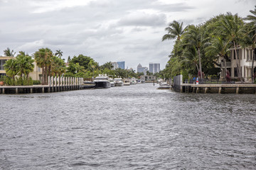 Waterfront real estate in Fort Lauderdale, Florida