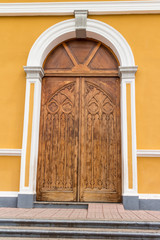 wood door antique from Granada, Nicaragua