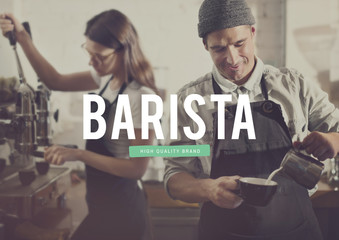 Coffee Time Cafe Break Barista Concept