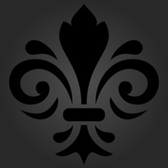 Orient Vector Pattern With Royal Lily