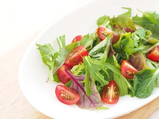 ベビーリーフのサラダ