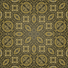 Seamless Oriental Vector Background