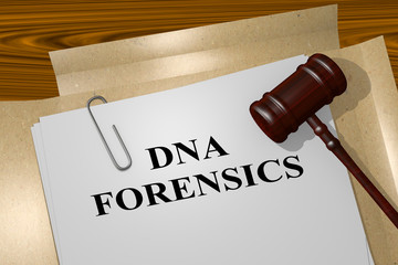 DNA Forensics legal concept