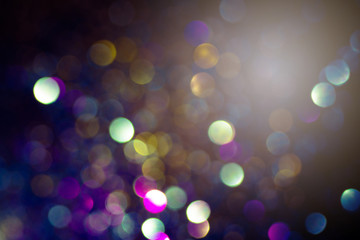 Fototapeta premium Beautiful abstract bokeh lights for background