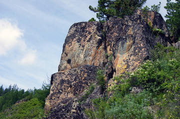 Stone on grief