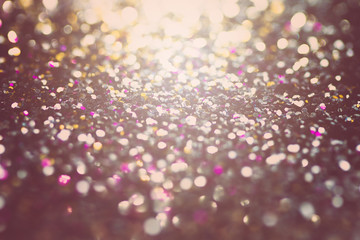 Beautiful abstract bokeh lights for background