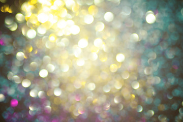 Beautiful abstract bokeh lights for background