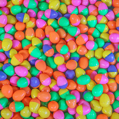 Obraz premium background of cast lots in side colorful Ball in water with refl