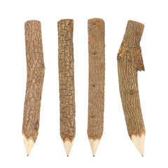 set of Branch pencils on a white background