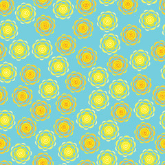 The background cartoon sun. Background pattern of a spiral sun. Abstract background of the sun.