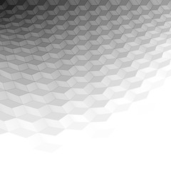 Abstract vector cube background