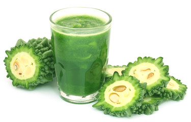 Herbal juice of green momodica