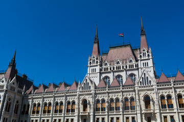 Hungary Parliament in Budapest.