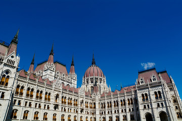 Fototapeta na wymiar Hungary Parliament in Budapest.