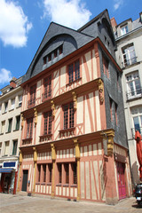 Obraz premium France / Nantes - Maison du quartier Bouffay