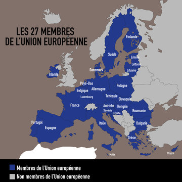EUROPE - 27 Pays de l'UE