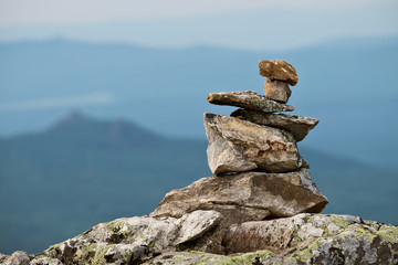Pile of balanced stones