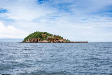 seascape tropical island