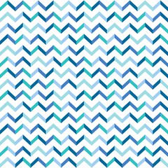 ocean blue chevron pattern