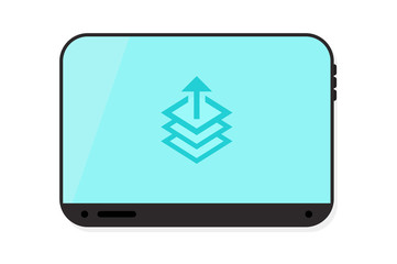 Tablet vector illustration