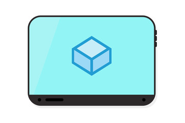 Tablet vector illustration