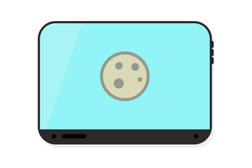 Tablet vector illustration