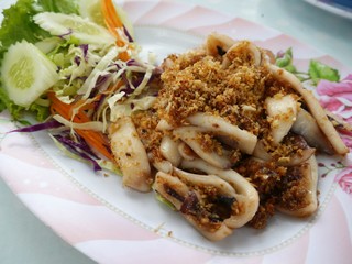 Squid with Garlic