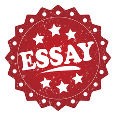 essay grunge stamp