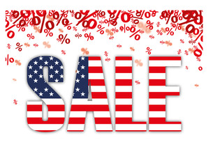 Red Percents USA Sale