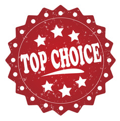 top choice grunge stamp