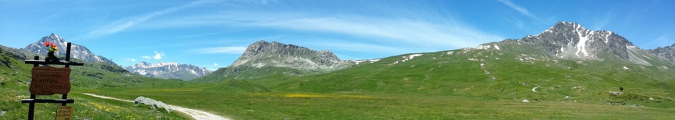 Obraz premium Panorama en haute maurienne