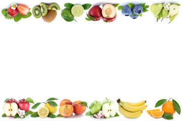 Früchte Apfel Orange Äpfel Orangen Obst frische Frucht Textfre