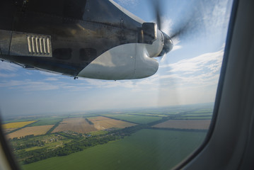 Field view of the screw plane window