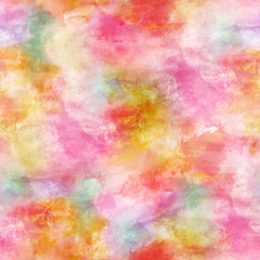 Seamless pastel watercolor background pattern texture