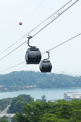 cable car in singapore.