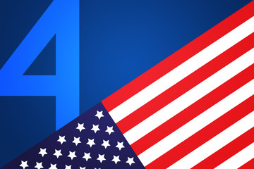 Fototapeta premium America Independence Day