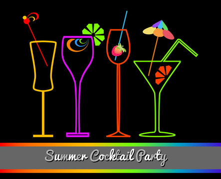 Summer cocktail Party