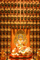 interior of the Buddha