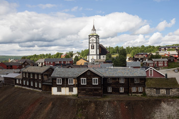 Roros, UNESCO  historic site, Norway