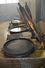Bread cakes factory equipment, baking pan