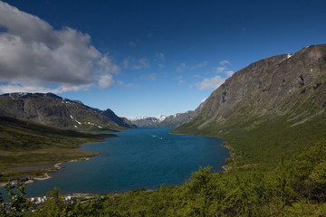 Obraz premium Bessegen trek, Norway