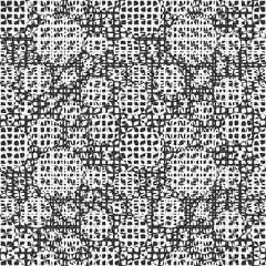 Seamless geometric pattern in the boho style. Boho motif, abstract.