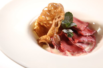 Italian ravioli sauce in Russian style