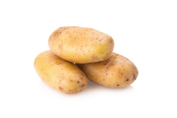 potato isolated on white background